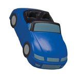 Custom Printed Convertible Car Stress Reliever - Blue