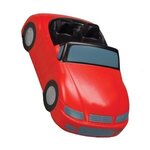 Custom Printed Convertible Car Stress Reliever - Red
