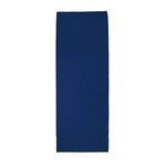 Custom Printed Cooling Towel - Full Color - Navy Blue