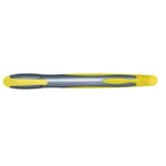 Custom Printed Double Injection Highlighter - Silver With Yellow