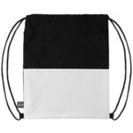 Custom Printed Dye Sublimation 300D Drawstring Backpack -  