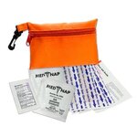 Custom Printed First Aid Kit 11 piece - Orange