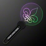 Buy Custom Printed Fleur de Lis Mardi Gras LED Light Wand