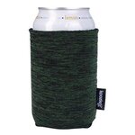 Custom Printed Koozie (R) Heather Collapsible Can Kooler - Hunter Green