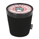 Custom Printed Koozie (R) Ice Cream Cooler - Black