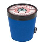 Custom Printed Koozie (R) Ice Cream Cooler - Royal