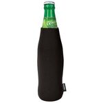 Custom Printed Koozie (R) Kooler w/ Removable Bottle Opener - Black