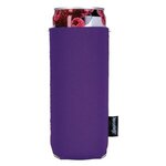 Custom Printed Koozie (R) Slim Collapsible Neoprene Can Kooler - Purple