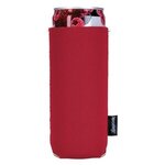 Custom Printed Koozie (R) Slim Collapsible Neoprene Can Kooler - Red