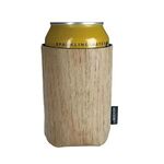 Custom Printed Koozie (R) Woody Can Kooler - Blonde Wood