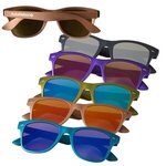 Custom Printed Metallic Sunglasses -  