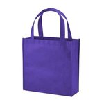 Custom Printed Phoenix Non-Woven Market Tote - Purple