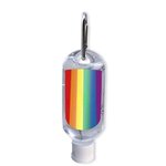 Custom Printed Pride Sanitizer 1.8 oz - White Top