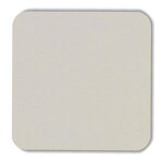 Custom Printed Pulpboard Coaster 80 pt 3.5"Sq - White