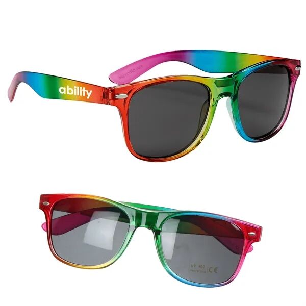 Main Product Image for Custom Printed Rainbow Sunglasses