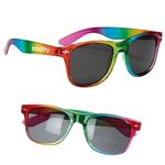 Custom Printed Rainbow Sunglasses -  