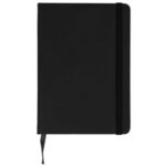 Custom Printed Recycled Leatherette Journal - Black
