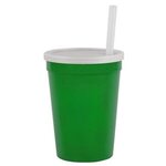 Custom Printed Sports Sipper 12 oz - Green