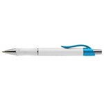 Custom Printed Stylex Frost - Digital Full Color Wrap Pen - Aqua Blue