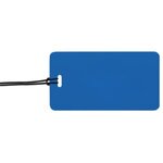 Custom Printed Varo Luggage Tag - Blue