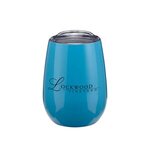 Buy Custom Printed Vino Stainless Steel Stemless Wine Glass