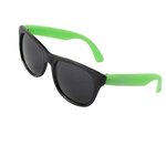 Custom Printed Youth Neon Sunglasses - Neon Green