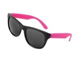Custom Printed Youth Neon Sunglasses - Neon Pink