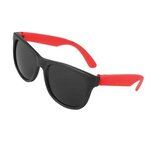 Custom Printed Youth Neon Sunglasses - Red