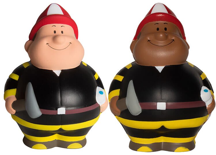Main Product Image for Custom Squeezies (R) Fireman Bert Stress Reliever