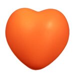 Custom Squeezies (R) Sweet Heart Stress Reliever - Orange