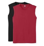 Custom T Shirt Design Sport-Tek Sleeveless PosiCharge Tee. -  
