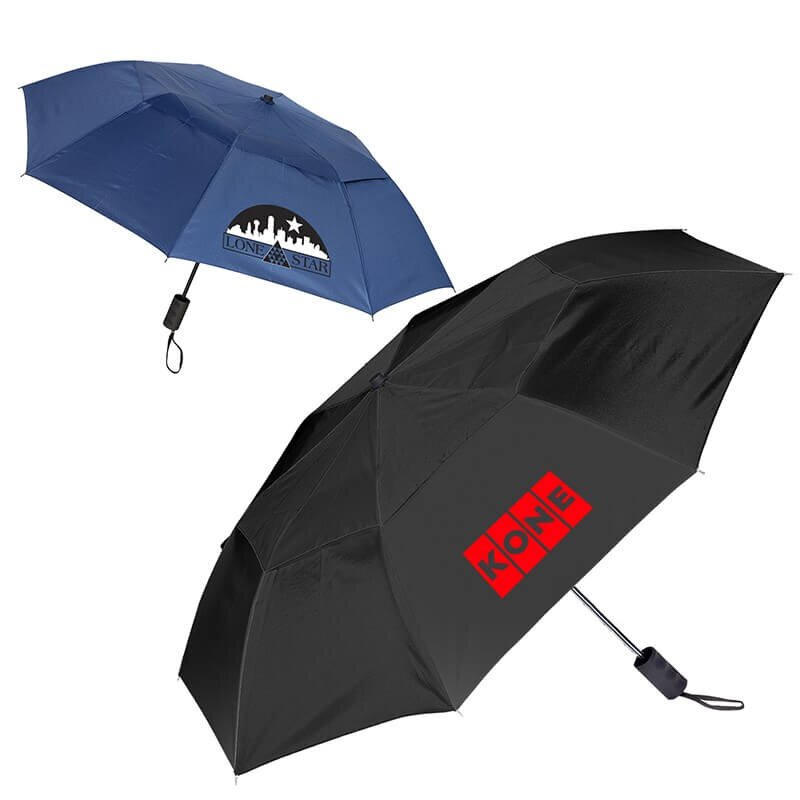 Main Product Image for Custom Umbrella Folding Vented Auto Open - 44in