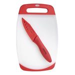 Cut-It™ Board & Paring Set - Red