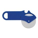 Cutter and Bottle Opener - Blue