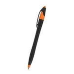 Dart Pen - Black w/ Orange Trim