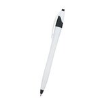 Dart Pen - White w/ Black Trim