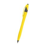 Dart Pen - Yellow w/ Grey Trim
