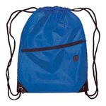 Daypack - Drawstring Backpack - Blue