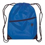 Daypack - Drawstring Backpack - Full Color - Royal Blue