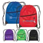 Buy Daypack - Drawstring Backpack - 210d Polyester - Colorjet