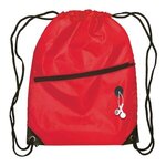 Daypack - Drawstring Backpack - Red