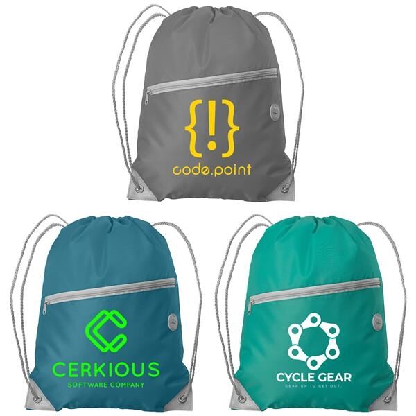 Main Product Image for Custom Printed Daypack RPET Drawstring Backpack