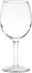 Deep Etched Wine Glass - Clear