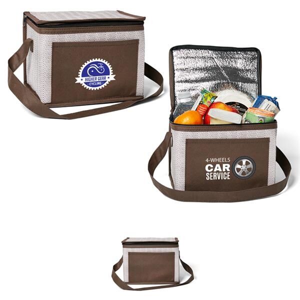 Main Product Image for Promotional Delphine Non-Woven 6 Pack Cooler Bag