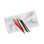 Deluxe 7" x 7" Adult Coloring Book 