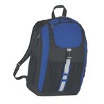 Deluxe Backpack - Royal Blue With Black