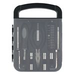 Deluxe Tool Set with Pliers - Black