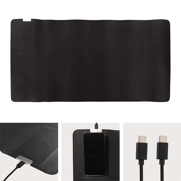 Main Product Image for Desk Mat With 15W Wireless Charger