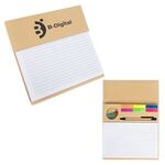 Desktop Notepad And Organizer - Natural