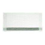 Devant Caddy Towel - White With Green